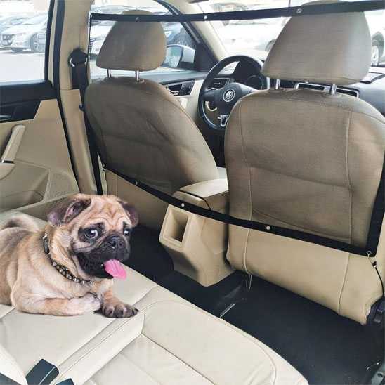filet pour chien pour voiture - securitaire - Securite Du Chien