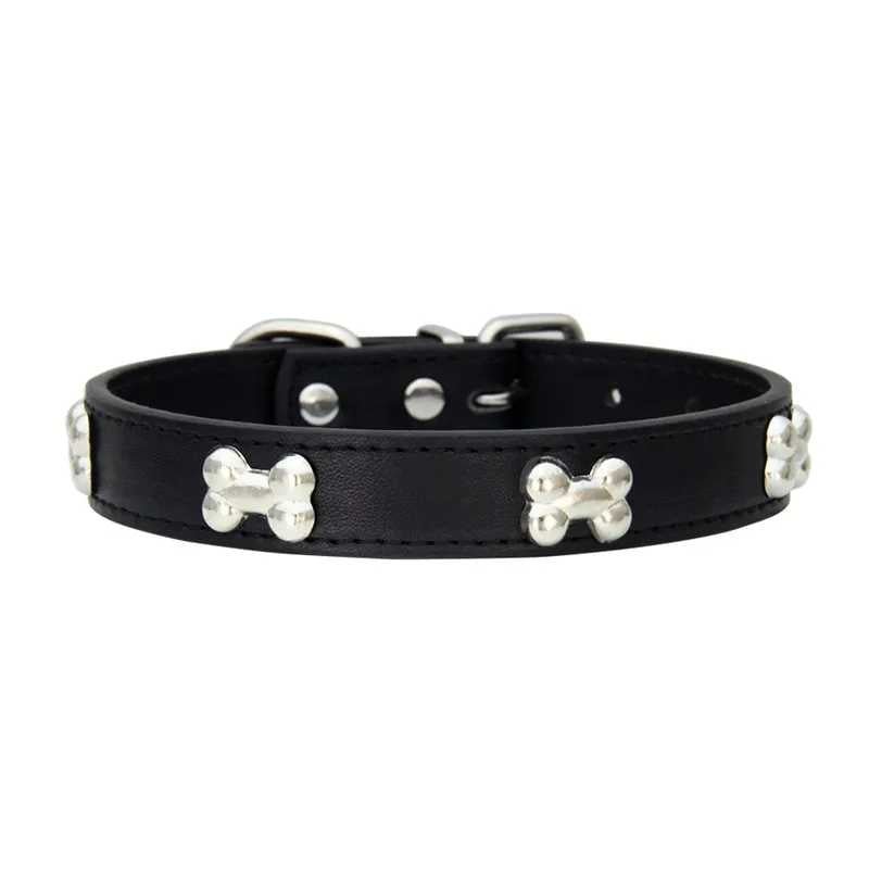 Collier pour chien - Clouté os - Securite Du Chien