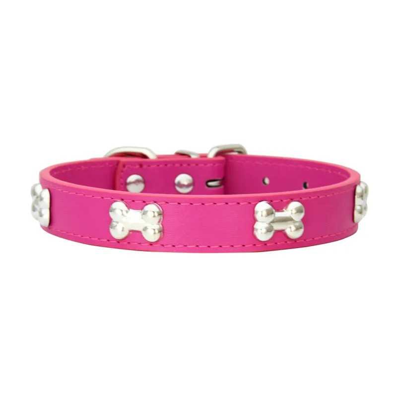 Collier pour chien - Clouté os - Securite Du Chien