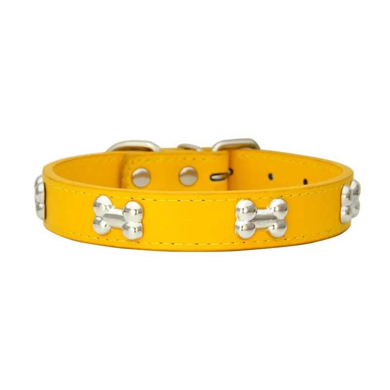 Collier pour chien - Clouté os - Securite Du Chien
