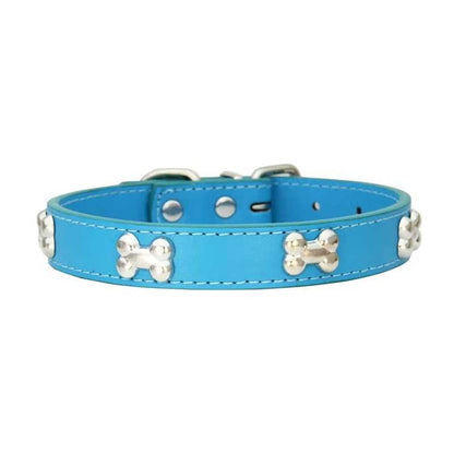 Collier pour chien - Clouté os - Securite Du Chien