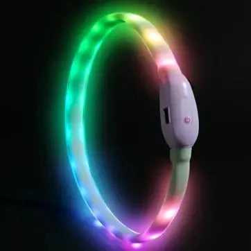 Collier pour chien - lumineux LED - Securite Du Chien