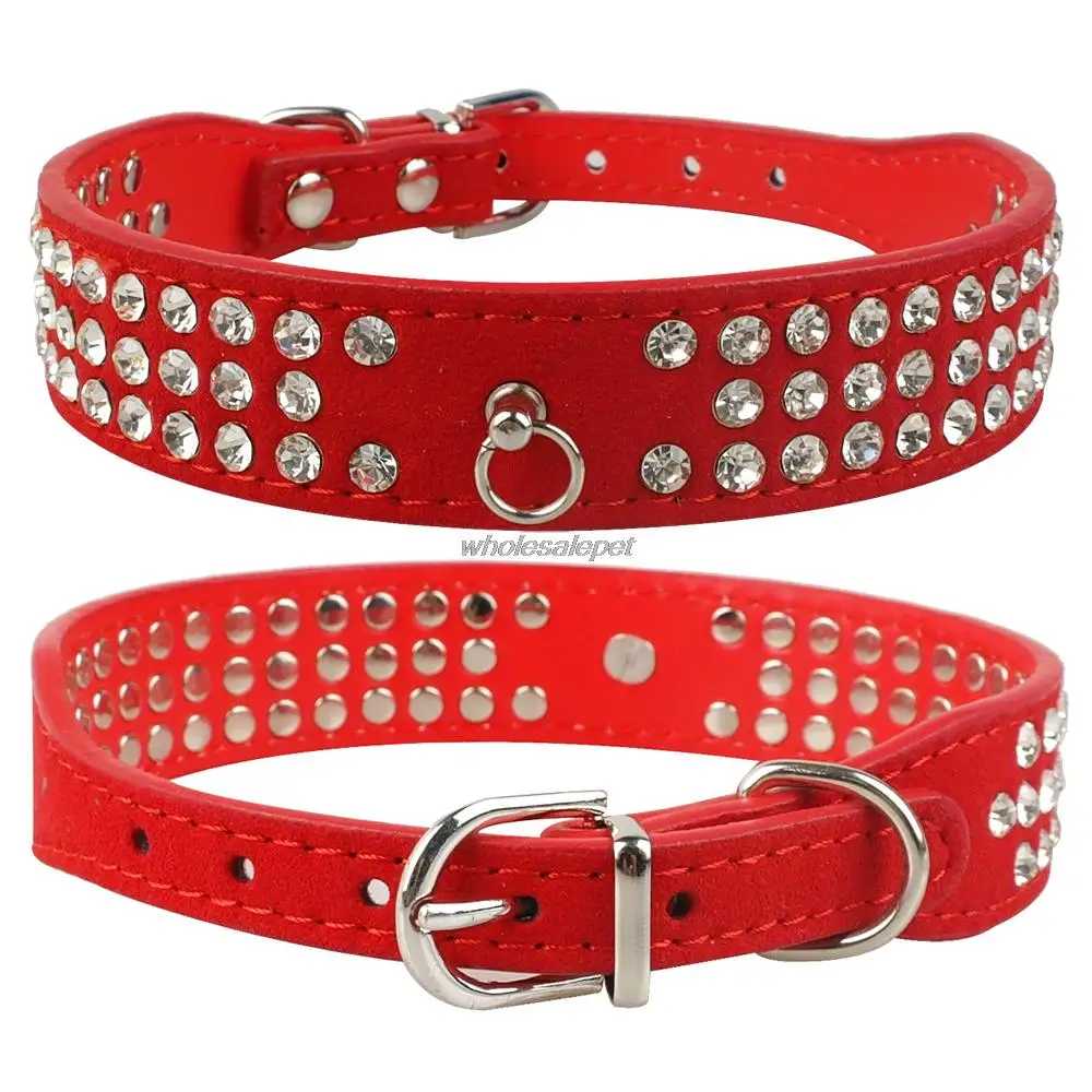 collier pour chien - strass - Securite Du Chien