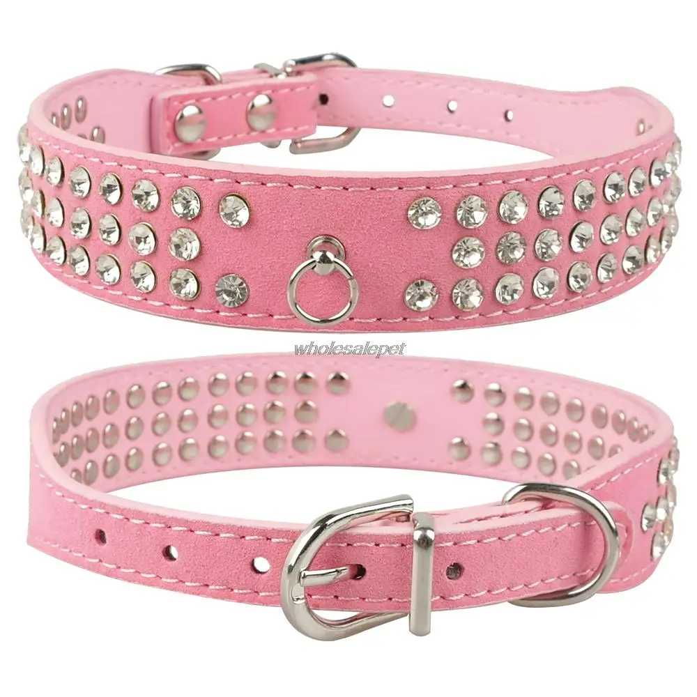 collier pour chien - strass - Securite Du Chien