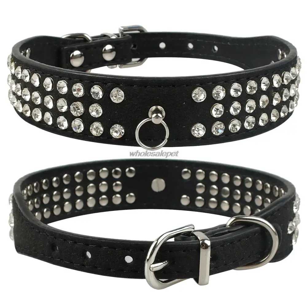 collier pour chien - strass - Securite Du Chien