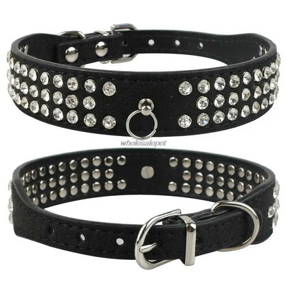 collier pour chien - strass - Securite Du Chien