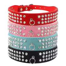 collier pour chien - strass - Securite Du Chien