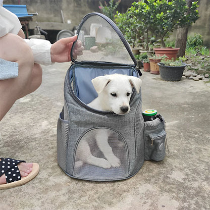 sac a dos pour chien avec fermeture eclaire