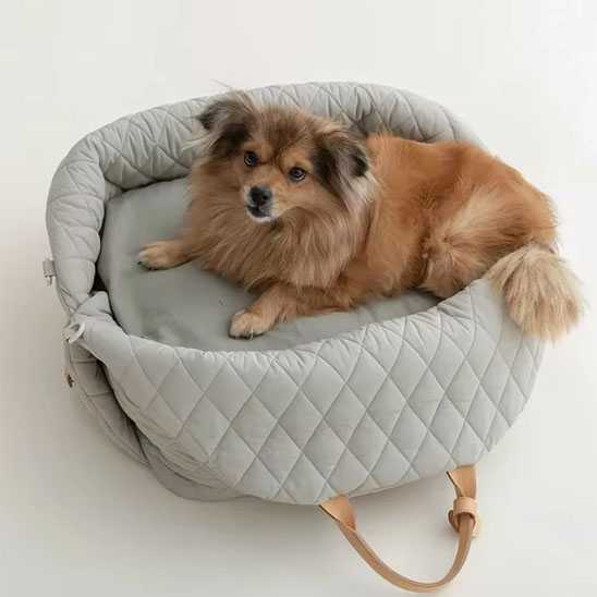 sac de transport pour chien confortable