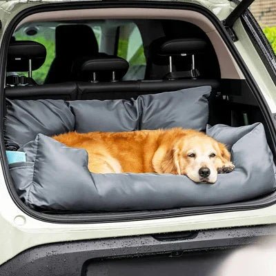 Siege Auto pour Chien CarrierTravelDog™ Gris Securite Du Chien