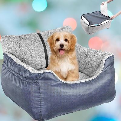 Siege Auto pour Chien PetCarSeat™ Bleu Securite Du Chien