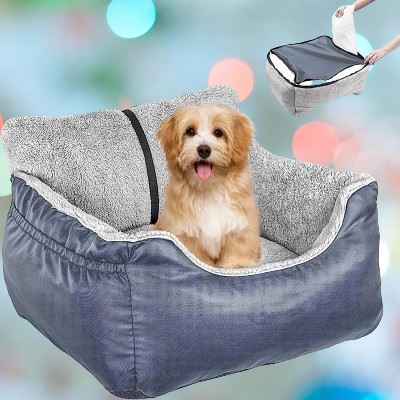 Siege Auto pour Chien - PetCarSeat™ - Bleu - Securite Du Chien